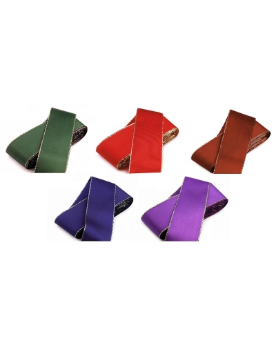 Stuha taftová s lurexom šírka 40 mm - 10 m | Mimib