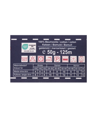 Bavlnená pletacia priadza Twister Ibiza 50 g - 1 ks | Mimib