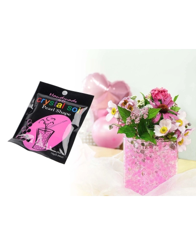 Vodné perly - gélové guličky do vázy Ø14 mm - 1 sáčok | Mimib