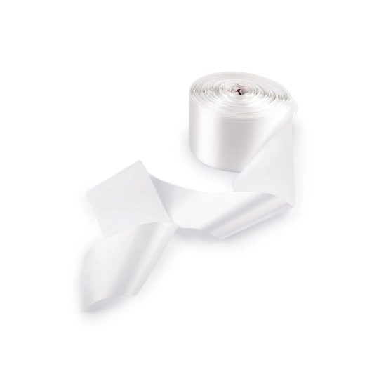 Stuha na výrobu šerpy, mašieľ o šírke 12 cm,  vhodná na písanie textu a potlače - 1 m | Mimib