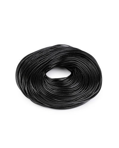 Kožená šnúrka okrúhla Ø3 mm metráž - 1 m | Mimib