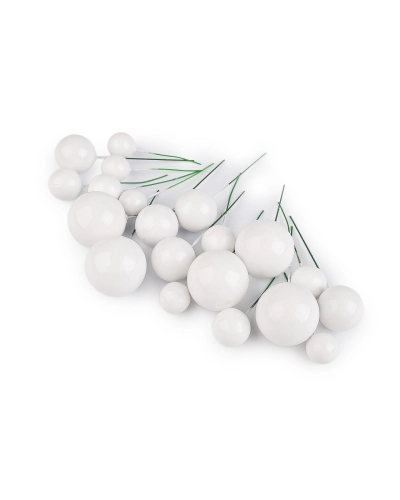 Guličky / gule na drôtiku na tvorenie Ø2-4 cm - 1 sáčok | Mimib