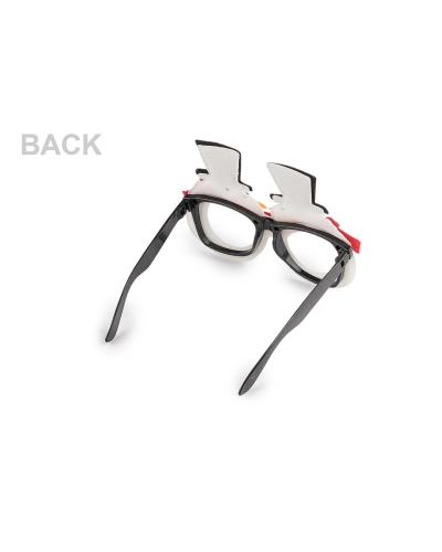 Vianočné párty / karnevalové okuliare Santa, snehuliak - 1 ks | Mimib