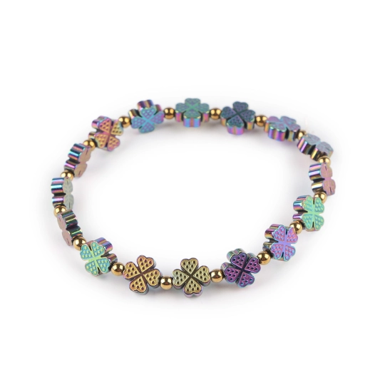 Náramok pružný hematitový - 1 ks | Mimib