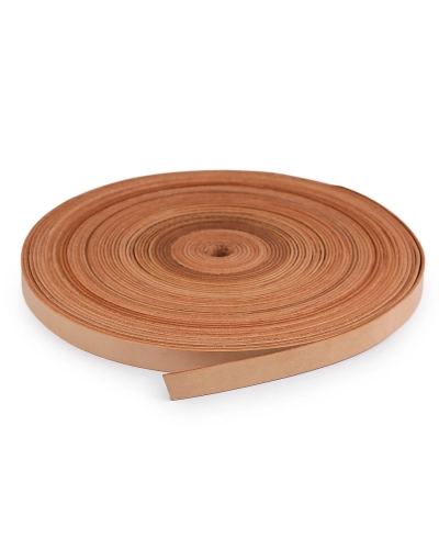 Kožený popruh / ucho na tašky šírka 15 mm metráž - 1 m | Mimib