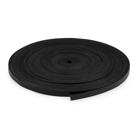 Kožený popruh / ucho na tašky šírka 10 mm metráž - 1 m | Mimib