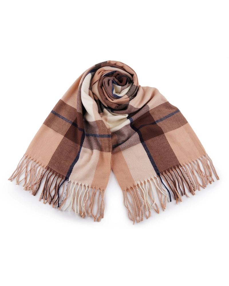 Šatka / šál / pléd so strapcami 65x175 cm - 1 ks | Mimib