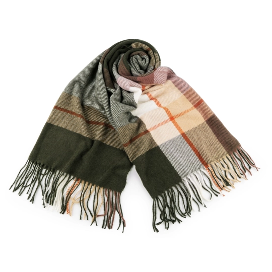 Šatka / šál / pléd so strapcami 65x175 cm - 1 ks | Mimib