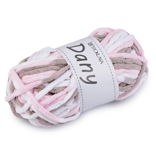 Pletacia ženilková priadza Dany 100 g - 1 ks | Mimib