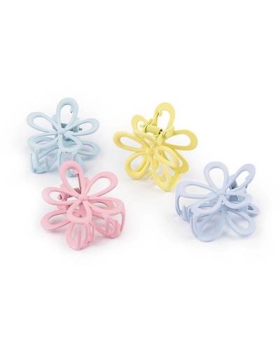 Kovový škripec do vlasov kvet - 1 ks | Mimib