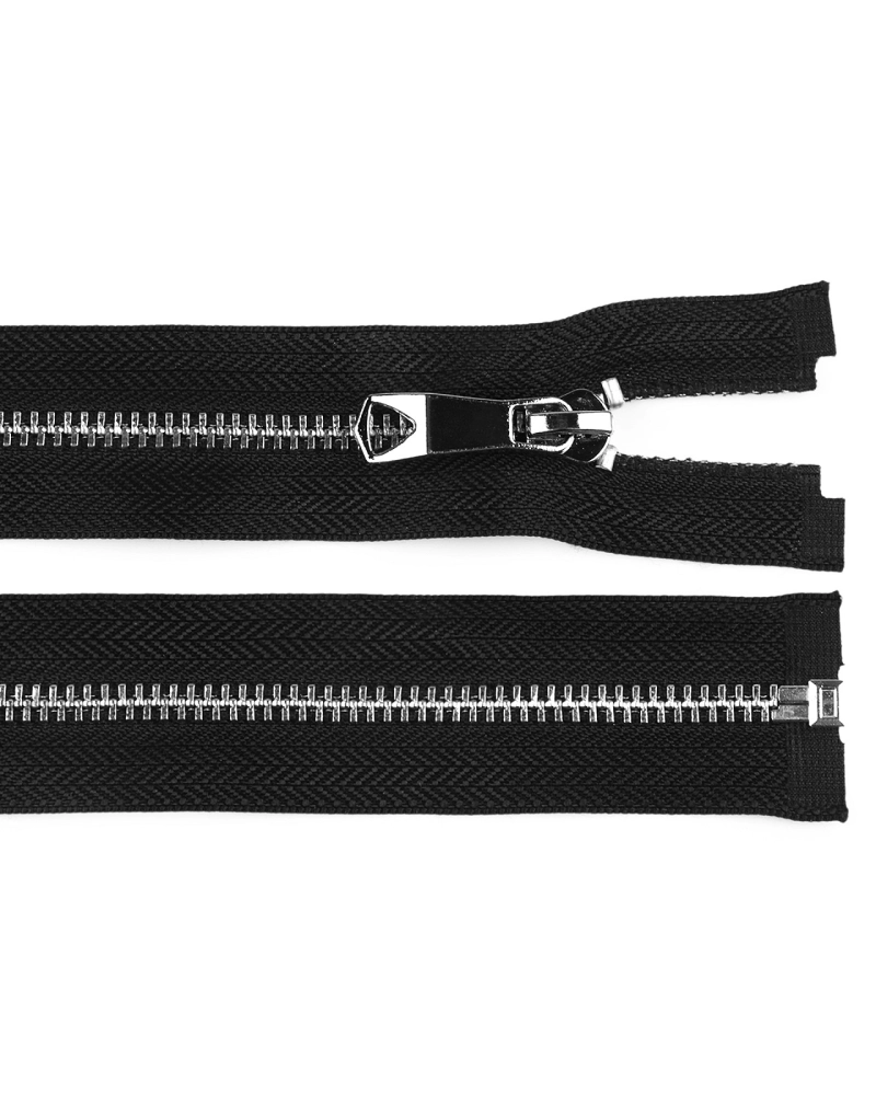 Kovový zips No 5 dĺžka 75 cm s ozdobným bežcom - 1 ks | Mimib