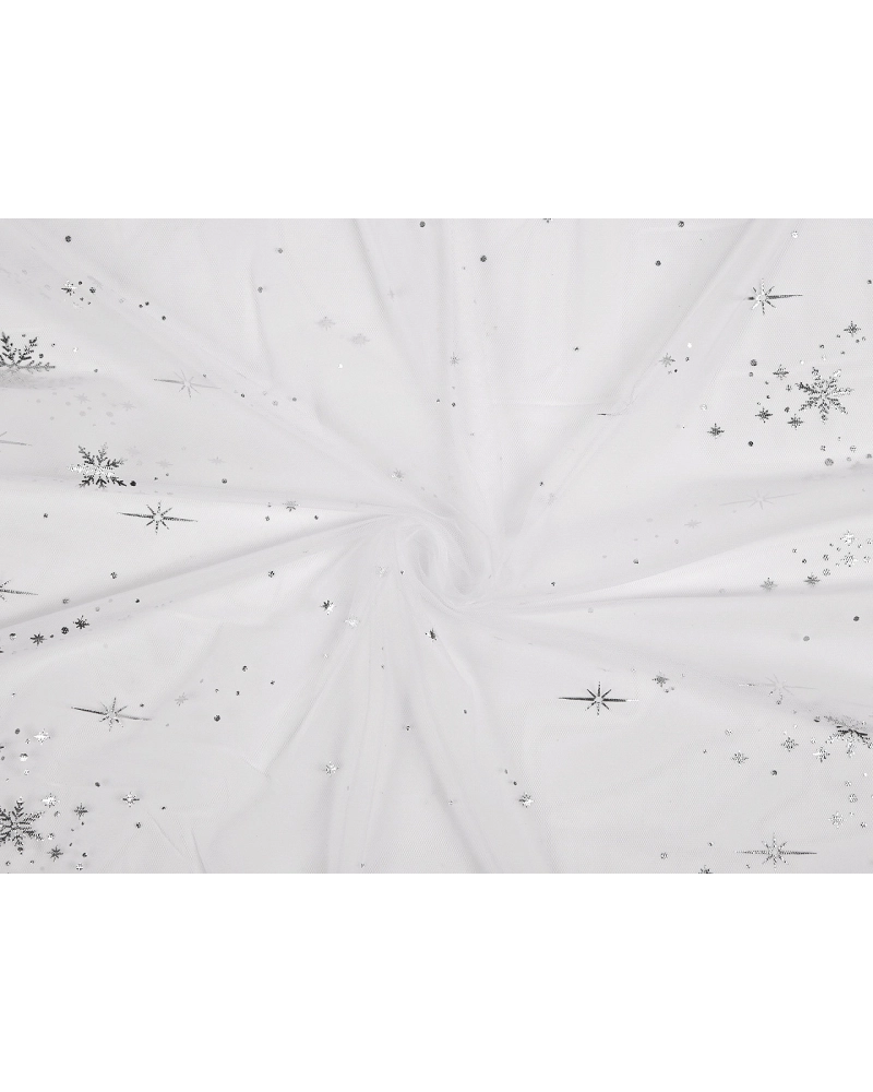 Tyl odevný / dekoračný so vzorom po oboch stranách - 1 m | Mimib