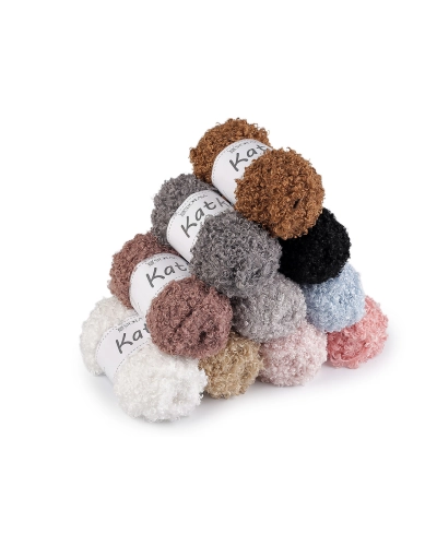 Priadza pletacia kučeravá Katka 100 g - 1 ks | Mimib