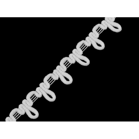 Prámik s pružným očkom na gombíky šírka 15 mm - 13.5 m | Mimib