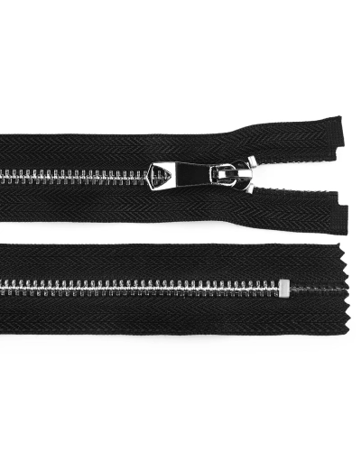 Kovový zips No 5 dĺžka 20 cm s ozdobným jazdcom - 1 ks | Mimib