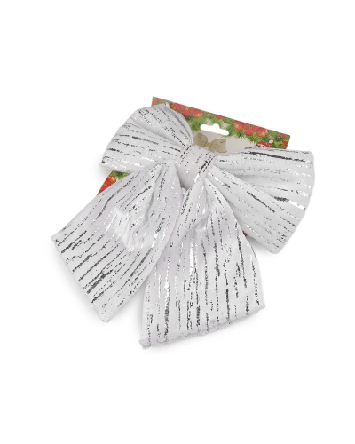 Vianočná mašľa zamatová 21x25 cm - 1 ks | Mimib