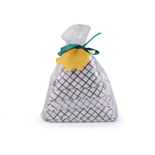 Utierky z egyptskej bavlny vo vianočnom balení 50x70 cm - 3 ks | Mimib