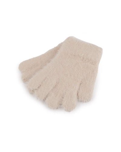 Detské pletené rukavice chlpaté - 1 pár | Mimib