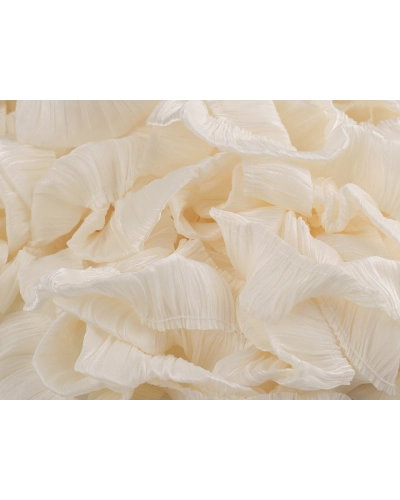 Volánik 3D riasený, krešovaný šírka 40 mm - 1 m | Mimib