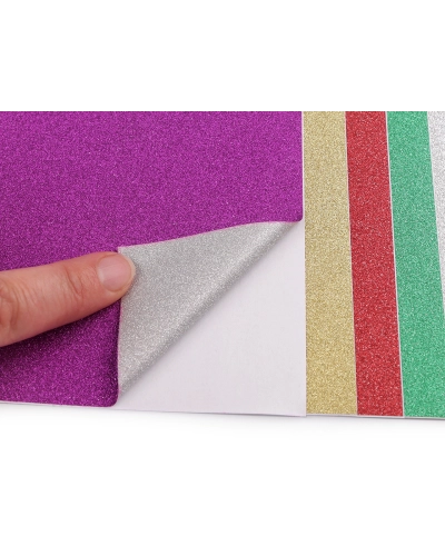 Samolepiaca trblietavá fólia 10x15 cm - 1 sada | Mimib