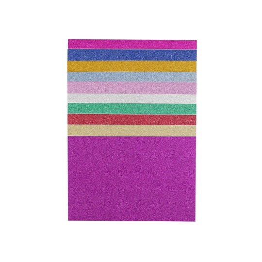 Samolepiaca trblietavá fólia 10x15 cm - 1 sada | Mimib