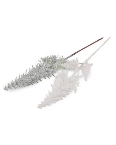 Umelý zasnežený stromček do vianočných kytíc a aranžmánov - 1 ks | Mimib