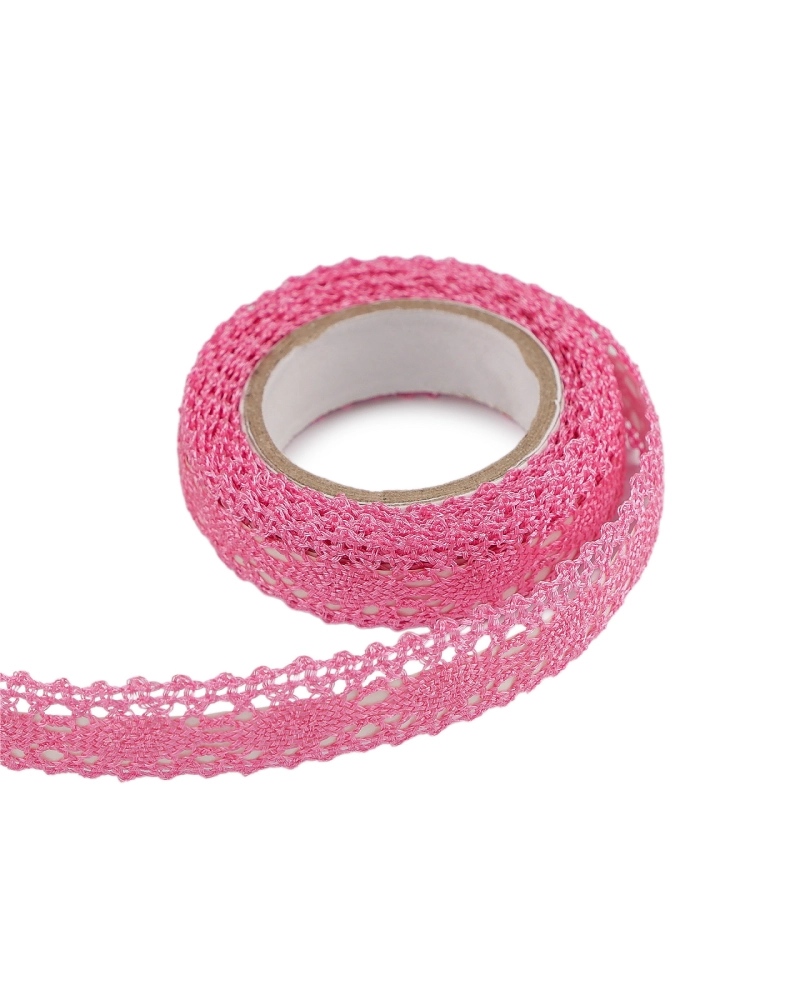 Samolepiaca čipka šírka 15 mm metalická - 1 ks | Mimib