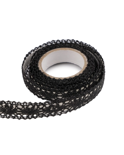 Samolepiaca čipka šírka 15 mm metalická - 1 ks | Mimib