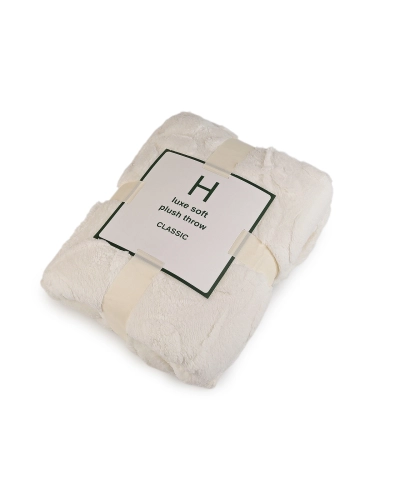 Deka plyšová, listy 150x200 cm - 1 ks | Mimib