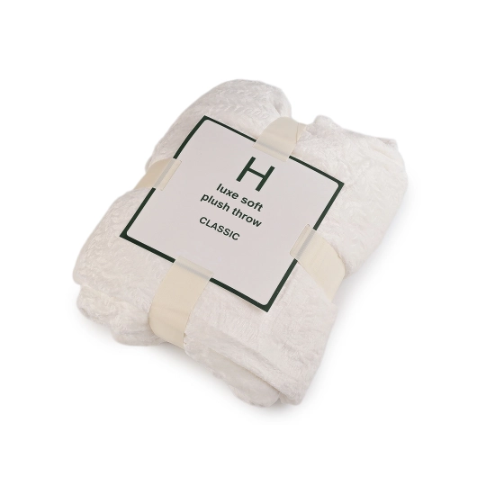 Deka mikroplyš lístky 150x200 cm - 1 ks | Mimib