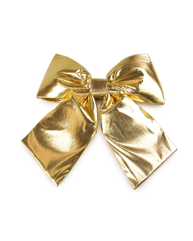 Vianočná mašľa metalická XXL 30x35 cm - 1 ks | Mimib