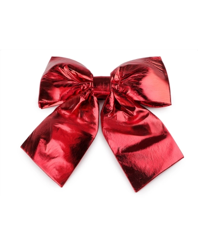 Vianočná mašľa metalická XXL 30x35 cm - 1 ks | Mimib