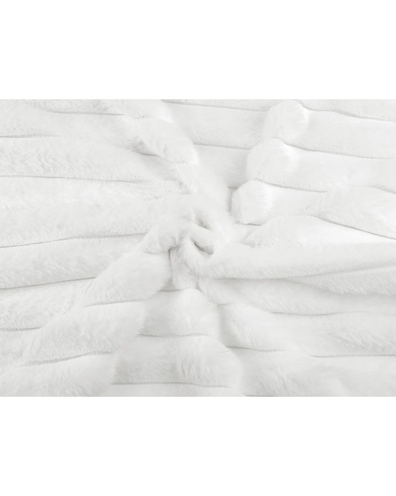 Kožušina s pruhmi / imitácia činčily - 1 m | Mimib