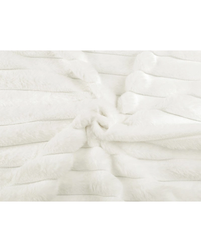 Kožušina s pruhmi / imitácia činčily - 1 m | Mimib