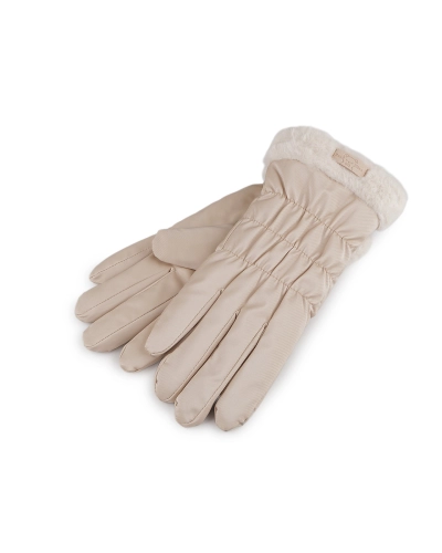 Dámske rukavice šuštiakové, zateplené, dotykové - 1 pár | Mimib