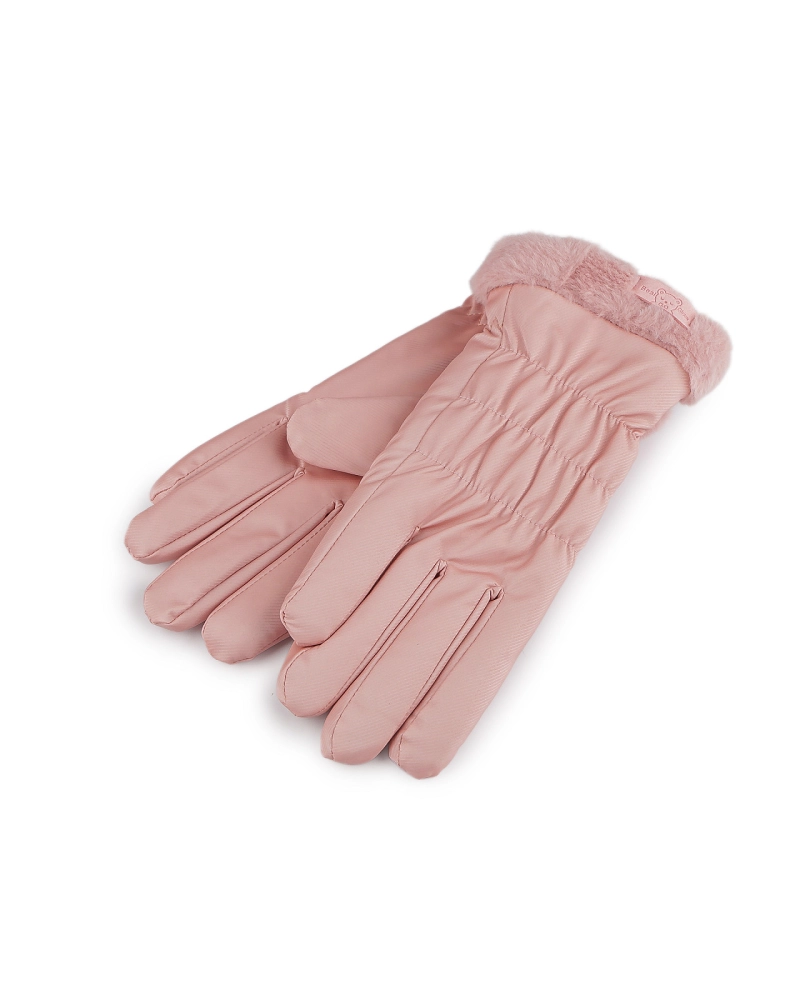 Dámske rukavice šuštiakové, zateplené, dotykové - 1 pár | Mimib