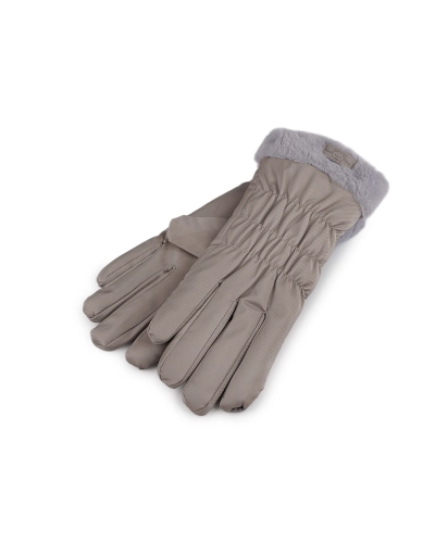 Dámske rukavice šuštiakové, zateplené, dotykové - 1 pár | Mimib