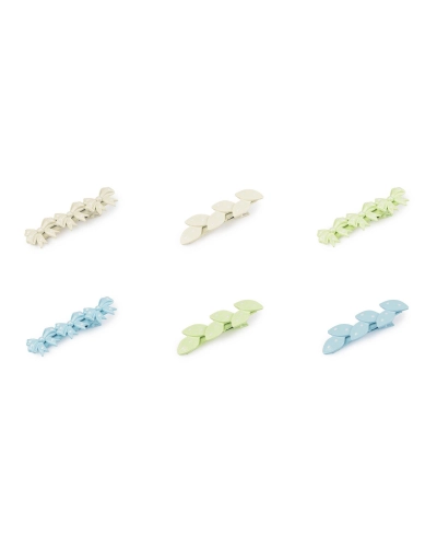 Kovová sponka do vlasov mašľa, listy - 1 ks | Mimib