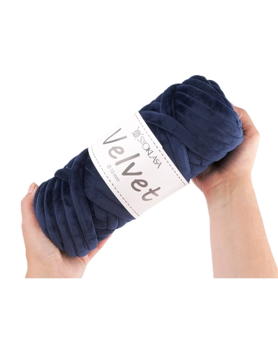 Priadza Marshmallow hrubá Velvet Ø10 mm 500 g - 1 ks | Mimib