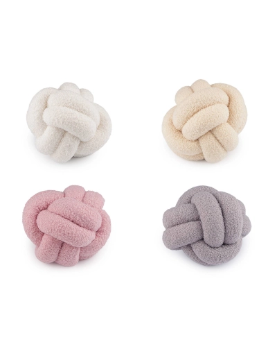 Dekoračný vankúš uzol boucle Ø20 cm - 1 ks | Mimib