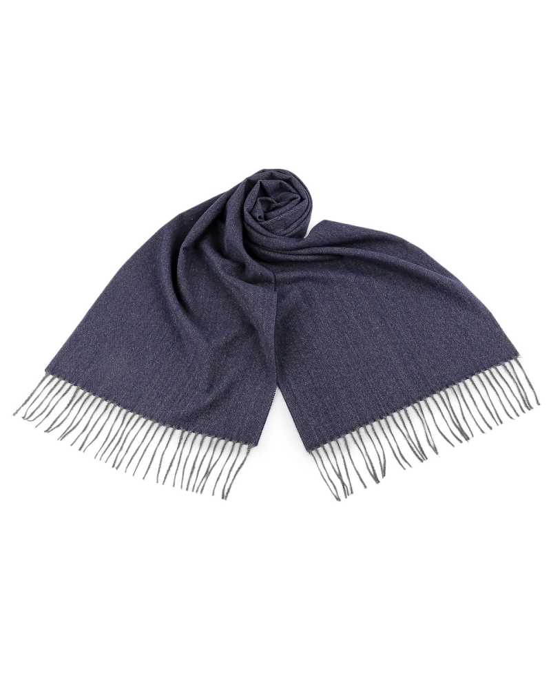 Pánsky šál so strapcami 35x175 cm - 1 ks | Mimib