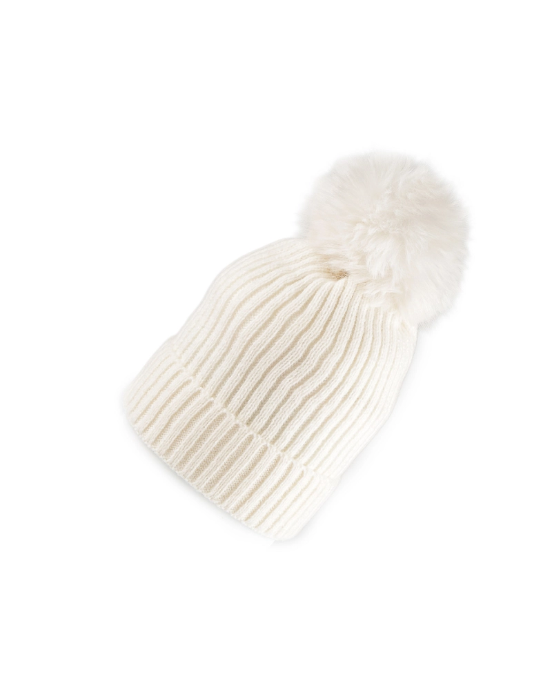 Dámska zimná čiapka s brmbolcom - 1 ks | Mimib