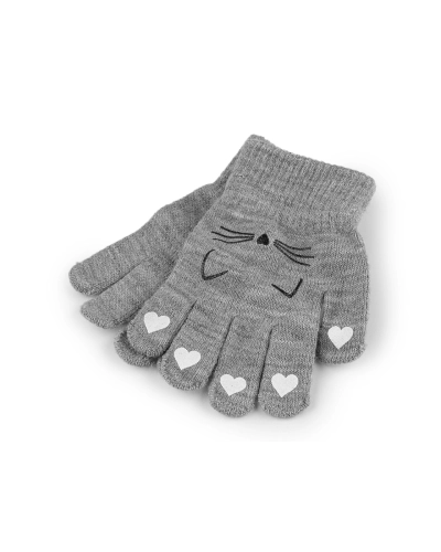 Detské pletené rukavice mačka - 1 pár | Mimib