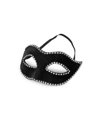 Karnevalová maska - škraboška s kamienkami - 1 ks | Mimib