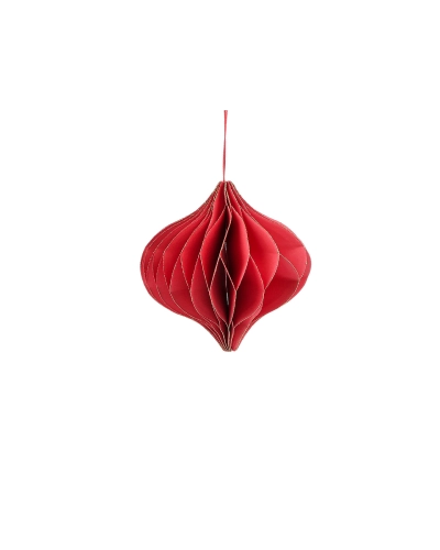 Papierová vianočná ozdoba na stromček - banka - 1 ks | Mimib