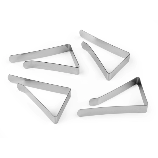 Kovová spona na obrus 4 ks - 1 karta | Mimib