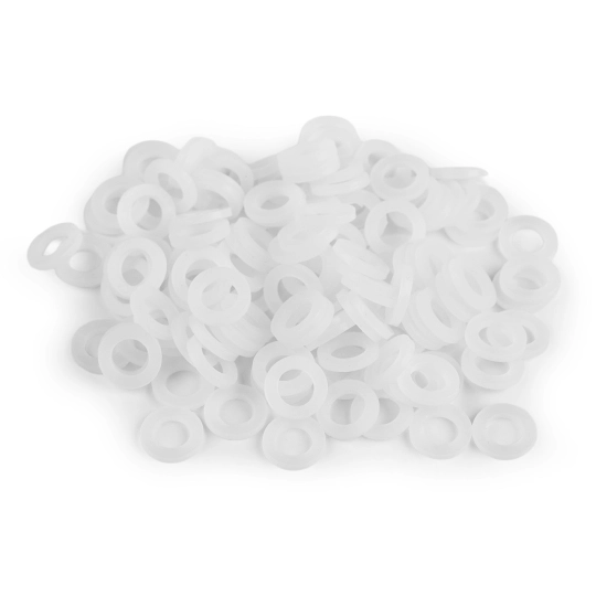 Silikónové krúžky na háčkovanie tašiek, kabeliek Ø15 mm - 200 ks | Mimib