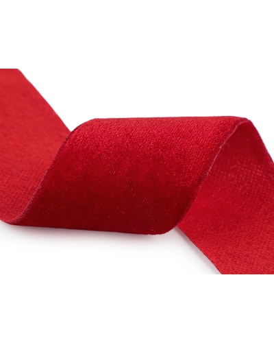 Zamatová stuha na cievke vo vianočných farbách šírka 50 mm, návin 2,7 m - 1 ks | Mimib