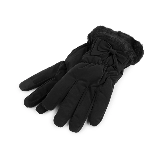 Dámske rukavice šusťákové, zateplené, dotykové - 1 pár | Mimib