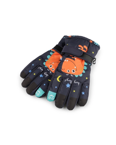 Detské zimné rukavice dinosaurus - 1 pár | Mimib